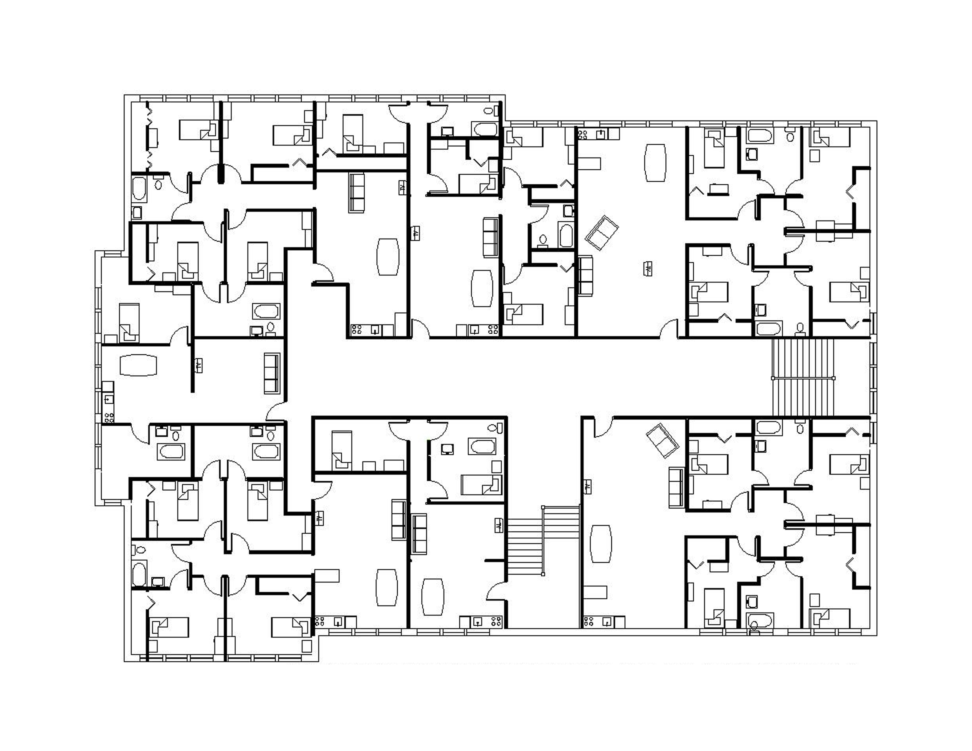 02 Interiors 1st Alternative-Model – Charles A. Matthews